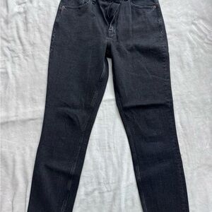Abercrombie & Fitch Women's Black Straight Leg Jeans